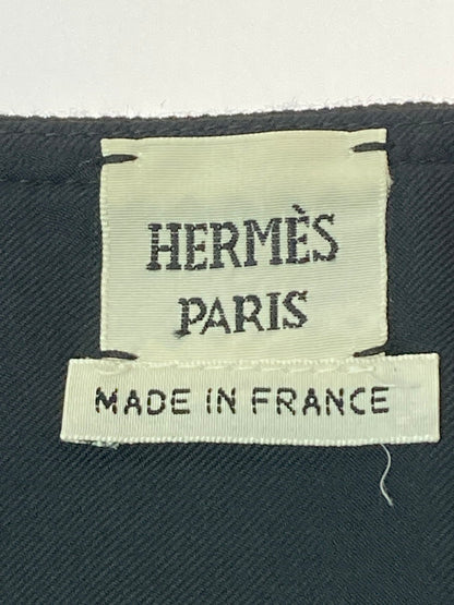 【中古品】【レディース】 HERMES エルメス SIDE ZIP UP SKIRT サイド ジップ アップ スカート レディース ボトムス 168-250901-em-01-min サイズ：36 カラー：ブラック 万代Net店