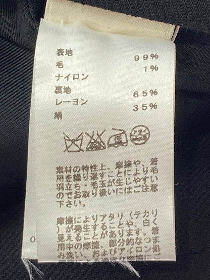 【中古品】【レディース】 HERMES エルメス SIDE ZIP UP SKIRT サイド ジップ アップ スカート レディース ボトムス 168-250901-em-01-min サイズ：36 カラー：ブラック 万代Net店