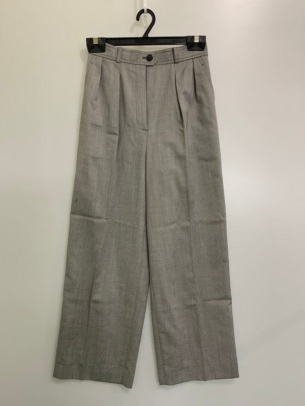 【中古品】【メンズ】 YVES SAINT LAURENT イヴ・サンローラン 90~00's ZIP UP SLACKS 90-00年代 ジップアップ スラックス ボトムス パンツ 152-250910-kk-32-min サイズ：36 カラー：グレー 万代Net店