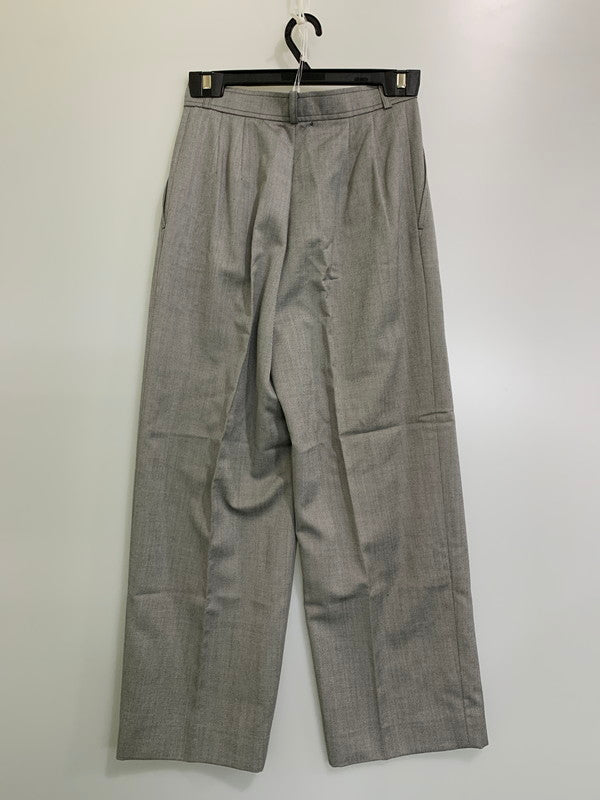 【中古品】【メンズ】 YVES SAINT LAURENT イヴ・サンローラン 90~00's ZIP UP SLACKS 90-00年代 ジップアップ スラックス ボトムス パンツ 152-250910-kk-32-min サイズ：36 カラー：グレー 万代Net店