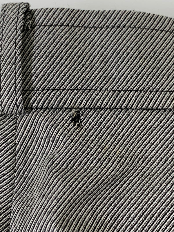 【中古品】【メンズ】 YVES SAINT LAURENT イヴ・サンローラン 90~00's ZIP UP SLACKS 90-00年代 ジップアップ スラックス ボトムス パンツ 152-250910-kk-32-min サイズ：36 カラー：グレー 万代Net店