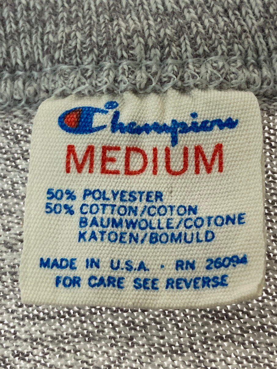 【中古品】【メンズ】 Champion チャンピオン トリコタグ USA製 ARMY SS TEE 80S アーミー 半袖 Tシャツ 80年代 メンズ トップス 丸胴 146-250901-em-18-min サイズ：M カラー：グレー 万代Net店