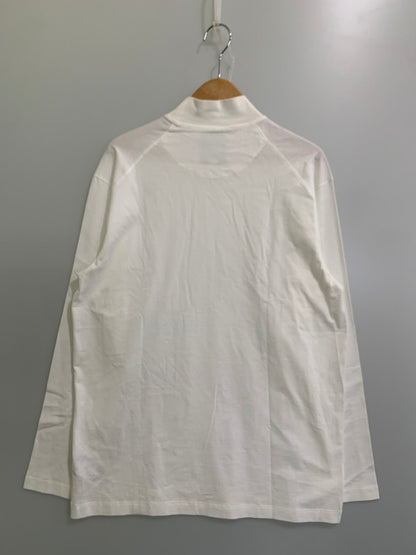 【中古品】【メンズ】 Y-3 ワイスリー CLASSIC MOCK NECK LS TEE GK4496 クラシック モックネック 長袖 Tシャツ メンズ トップス 140-251003-em-01-min サイズ：M カラー：ホワイト 万代Net店