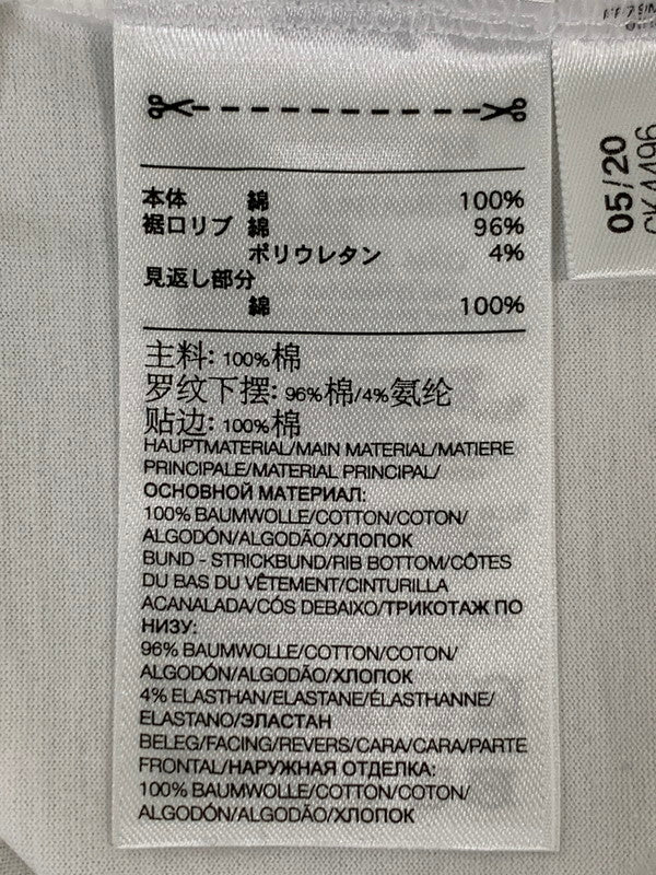 【中古品】【メンズ】 Y-3 ワイスリー CLASSIC MOCK NECK LS TEE GK4496 クラシック モックネック 長袖 Tシャツ メンズ トップス 140-251003-em-01-min サイズ：M カラー：ホワイト 万代Net店