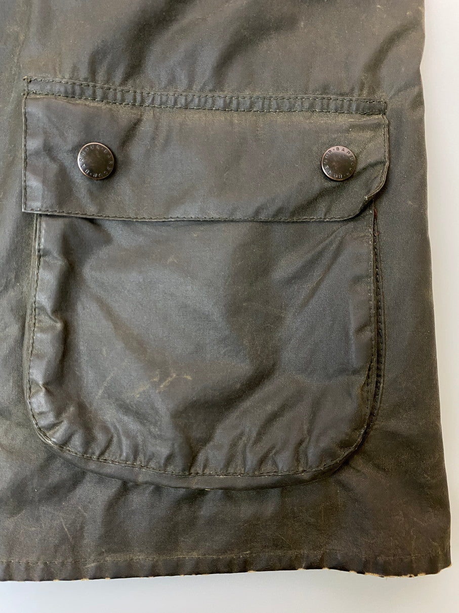 【中古品】【メンズ】 Barbour バーブァー JORNAL STANDARD 1302245 BEDALE ORIGINAL オイルドジャケット アウター 144-250902-AS-7-min サイズ：36 カラー：カーキ 万代Net店