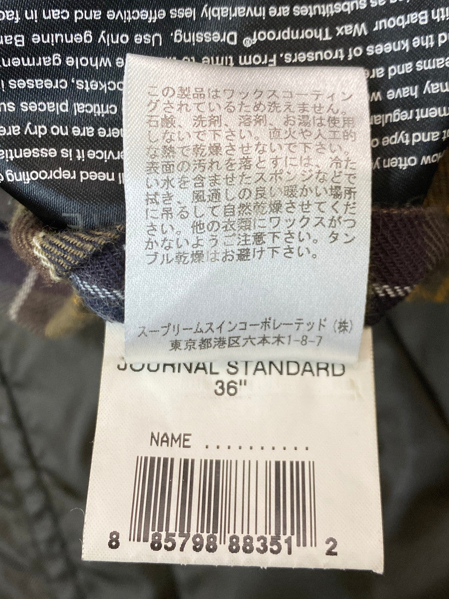 【中古品】【メンズ】 Barbour バーブァー JORNAL STANDARD 1302245 BEDALE ORIGINAL オイルドジャケット アウター 144-250902-AS-7-min サイズ：36 カラー：カーキ 万代Net店