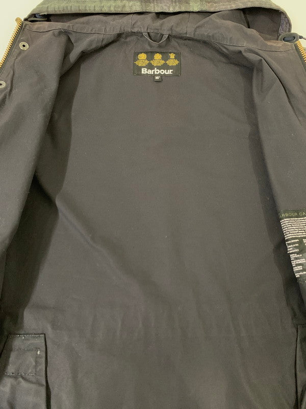 【中古品】【メンズ】 Barbour バーブァー 1302240 DURHAM SL BARBOUR オイルドジャケット アウター 144-250902-AS-2-min サイズ：36 カラー：グリーン/ブラック 万代Net店