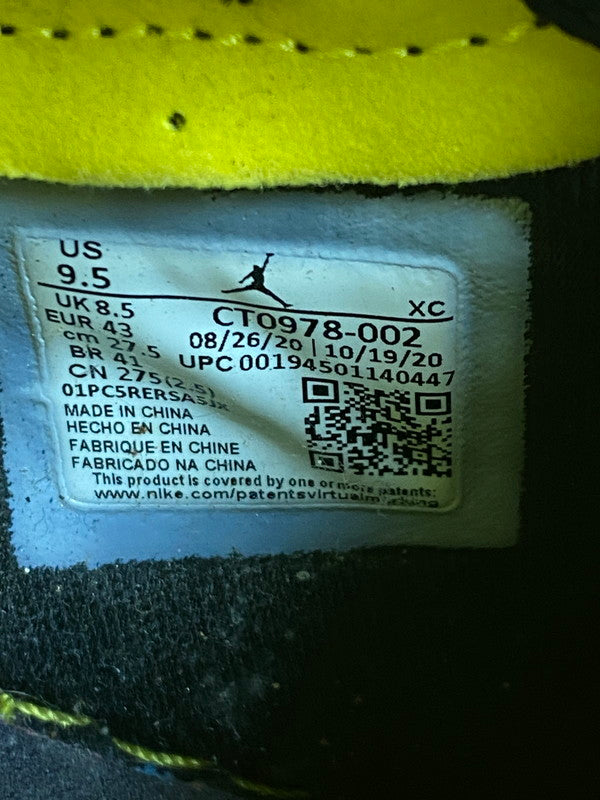 【中古品】【メンズ】 NIKE ナイキ CT0978-002 AIR JORDAN 1 HIGH ZOOM MONARCH ORANGE 靴 シューズ スニーカー 160-250902-AS-28-min サイズ：27.5cm カラー：オレンジ/ブラック 万代Net店