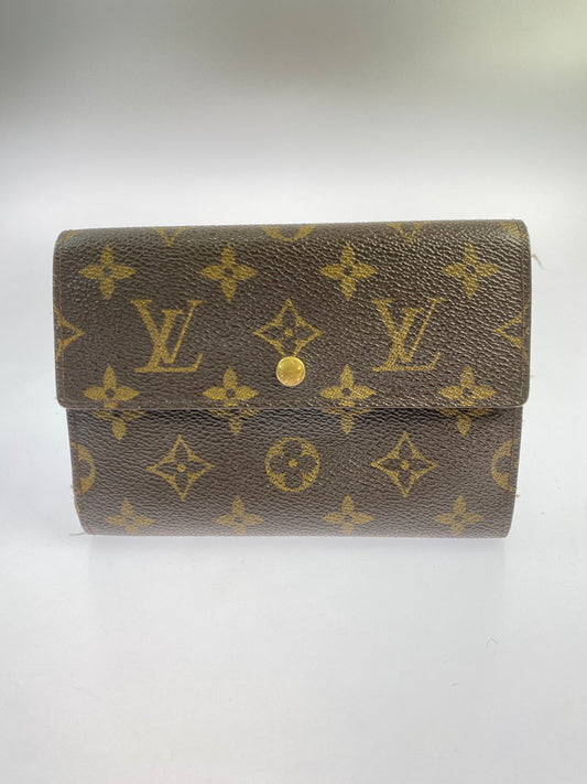 【現状渡し品】【メンズ/レディース】 LOUIS VUITTON ルイ・ヴィトン モノグラム ポルトトレゾール エテュイ パピエ M61202 三つ折り短財布 服飾雑貨 ウォレット 179-250909-kk-01-min カラー：モノグラム 万代Net店