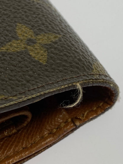 【現状渡し品】【メンズ/レディース】 LOUIS VUITTON ルイ・ヴィトン モノグラム ポルトトレゾール エテュイ パピエ M61202 三つ折り短財布 服飾雑貨 ウォレット 179-250909-kk-01-min カラー：モノグラム 万代Net店