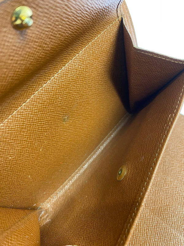 【現状渡し品】【メンズ/レディース】 LOUIS VUITTON ルイ・ヴィトン モノグラム ポルトトレゾール エテュイ パピエ M61202 三つ折り短財布 服飾雑貨 ウォレット 179-250909-kk-01-min カラー：モノグラム 万代Net店