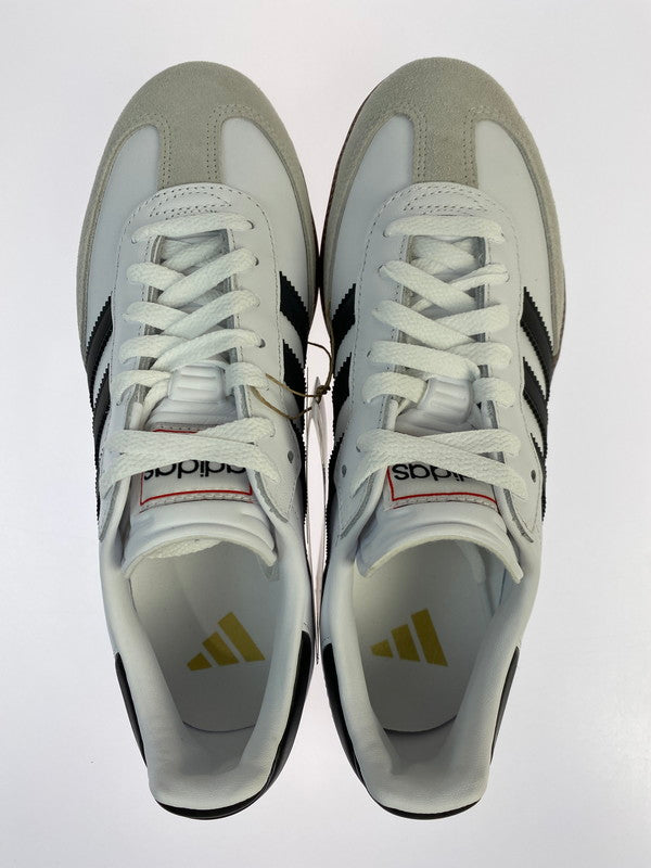 【未使用品】【メンズ/レディース】 adidas アディダス IH6001 SAMBA 靴 シューズ スニーカー 161-250902-AS-40-min サイズ：26.5cm カラー：ホワイト/ブラック/グレー 万代Net店