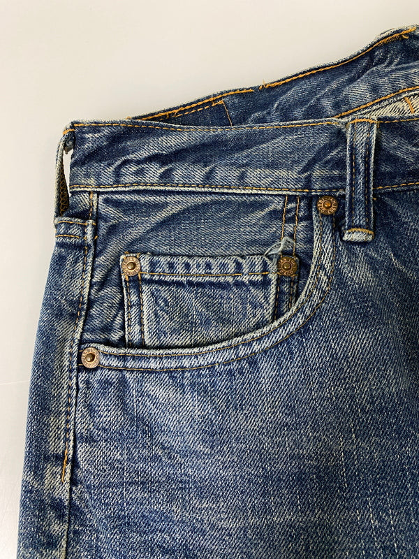 【現状渡し品】【メンズ】 JOHNBULL ジョンブル DENIM PANT 66モデルレプリカ デニムパンツ メンズ ボトムズ ジーンズ ジーパン 157-260720-em-25-min カラー：インディゴ 万代Net店