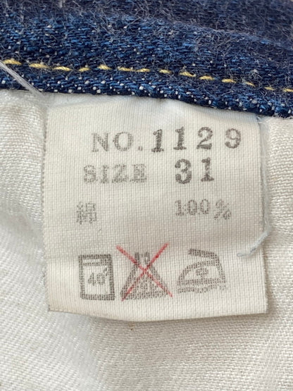 【中古品】【メンズ】 BEAR FOOT ベアフット No.1129 DENIM PANTS デニムパンツ ボトムス ジーンズ 156-250916-kk-25-min サイズ：31 カラー：インディゴ 万代Net店