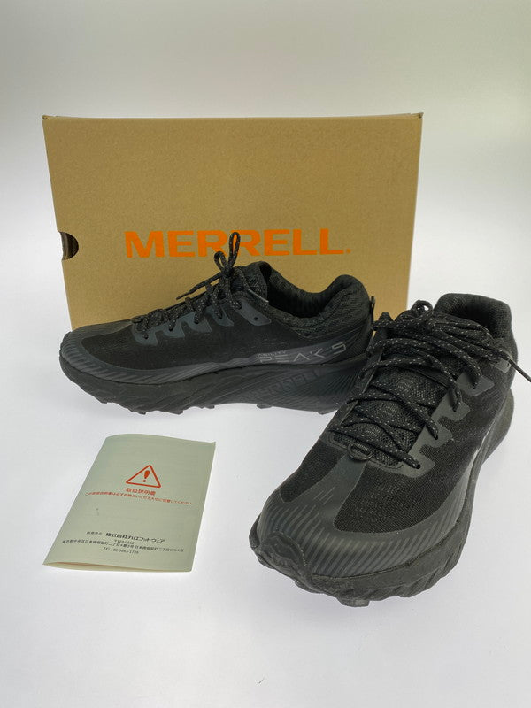【中古品】【メンズ】 MERRELL メレル J068045 AGILITY PEAK 5 靴 シューズ スニーカー 162-250906-AS-3-min サイズ：27.0cm カラー：ブラック 万代Net店