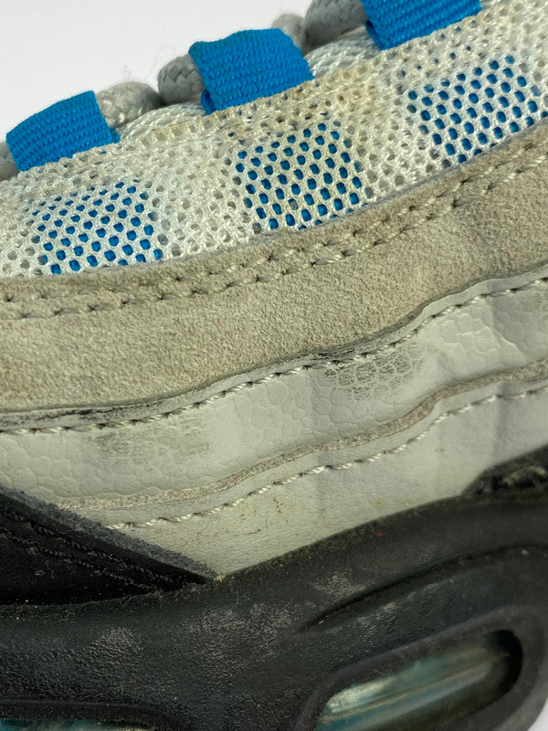 【中古品】【メンズ】 NIKE ナイキ CZ8684-001 AIR MAX 95 LASER BLUE 靴 シューズ スニーカー 160-250902-AS-34-min サイズ：27.0cm カラー：ブラック/グレー/ブルー 万代Net店
