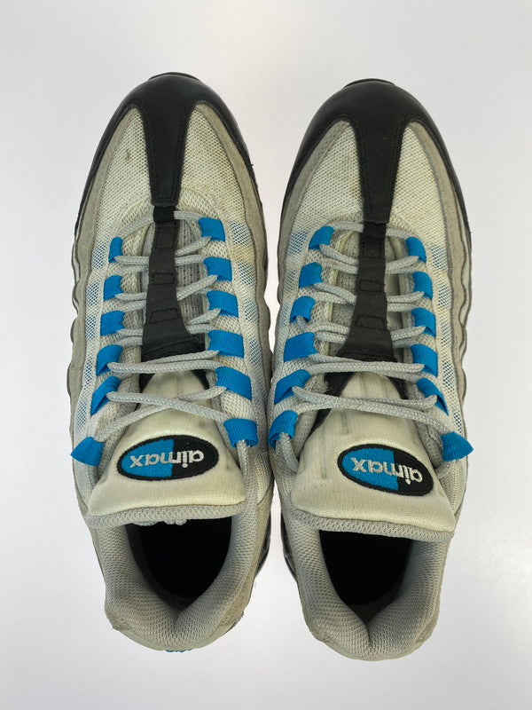 【中古品】【メンズ】 NIKE ナイキ CZ8684-001 AIR MAX 95 LASER BLUE 靴 シューズ スニーカー 160-250902-AS-34-min サイズ：27.0cm カラー：ブラック/グレー/ブルー 万代Net店
