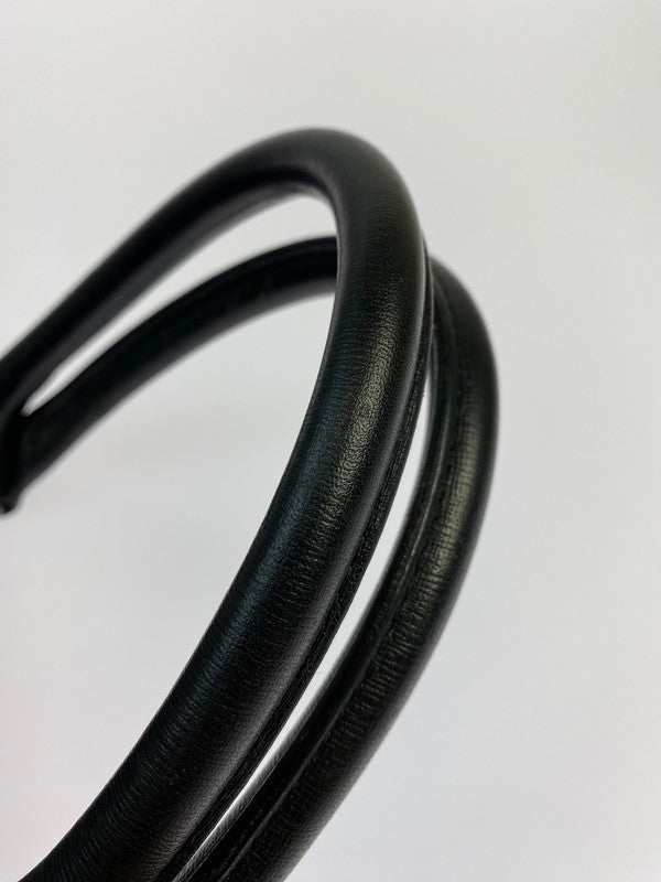 【中古品】【メンズ/レディース】 BURBERRY バーバリー BLACK LABEL CRESTBRIDGE LEATHER TOTE BAG ブラック レーベル クレストブリッジ レザー トートバッグ カバン 188-250912-em-11-min カラー：ブラック 万代Net店