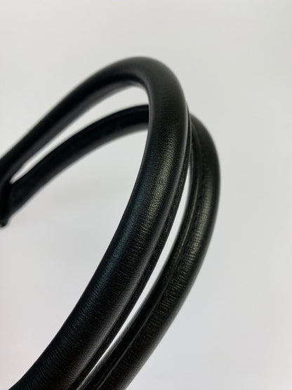 【中古品】【メンズ/レディース】 BURBERRY バーバリー BLACK LABEL CRESTBRIDGE LEATHER TOTE BAG ブラック レーベル クレストブリッジ レザー トートバッグ カバン 188-250912-em-11-min カラー：ブラック 万代Net店