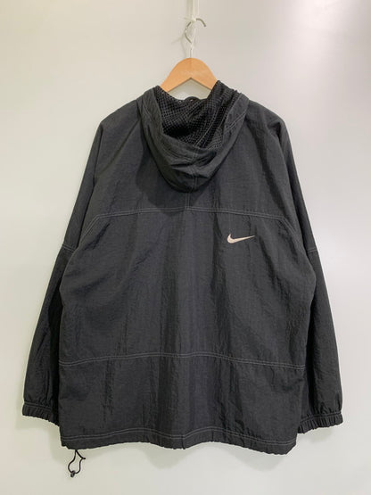 【中古品】【メンズ】 NIKE ナイキ 90S HALF ZIP NYLON JACKET ナイロンジャケット 146-250904-ks-19-min サイズ：S カラー：ブラック 万代Net店