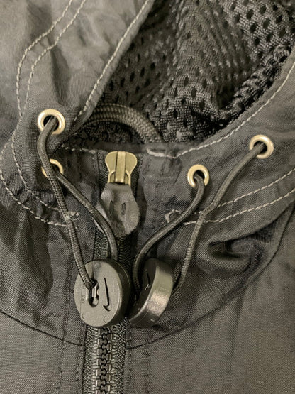 【中古品】【メンズ】 NIKE ナイキ 90S HALF ZIP NYLON JACKET ナイロンジャケット 146-250904-ks-19-min サイズ：S カラー：ブラック 万代Net店