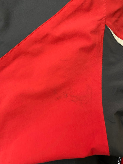 【現状渡し品】【メンズ】 ARCTIC CAT アークティックキャット RACING JACKET レーシング ジャケット メンズ アウター ナイロン 146-250914-em-42-min サイズ：XL カラー：ブラック/レッド 万代Net店