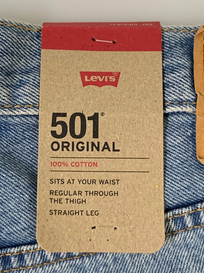【中古美品】【メンズ】 Levi's リーバイス 501 ORIGINAL LIGHTWEIGHT JEANS デニムパンツ ボトムス 158-250902-AS-67-min サイズ：W32L32 カラー：ライトインディゴ 万代Net店