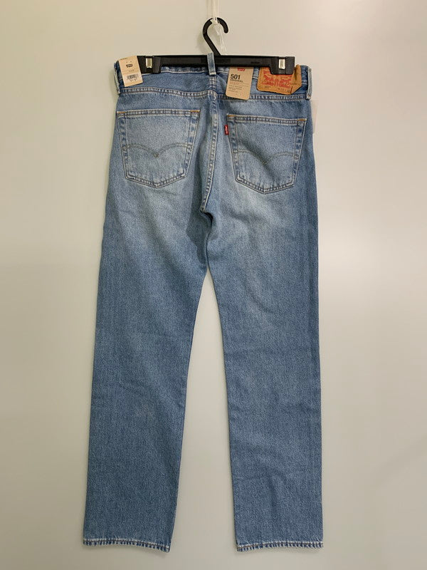 【中古美品】【メンズ】 Levi's リーバイス 501 ORIGINAL LIGHTWEIGHT JEANS デニムパンツ ボトムス 158-250902-AS-67-min サイズ：W32L32 カラー：ライトインディゴ 万代Net店