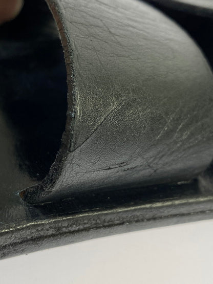 【中古品】【メンズ】 LOUIS VUITTON ルイ・ヴィトン ダミエグラフィット レザー サンダル メンズ 靴 183-250914-em-62-min サイズ：6 カラー：ブラック 万代Net店