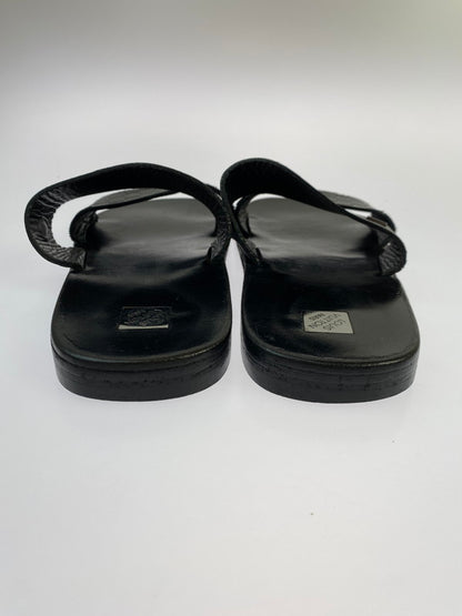 【中古品】【メンズ】 LOUIS VUITTON ルイ・ヴィトン ダミエグラフィット レザー サンダル メンズ 靴 183-250914-em-62-min サイズ：6 カラー：ブラック 万代Net店