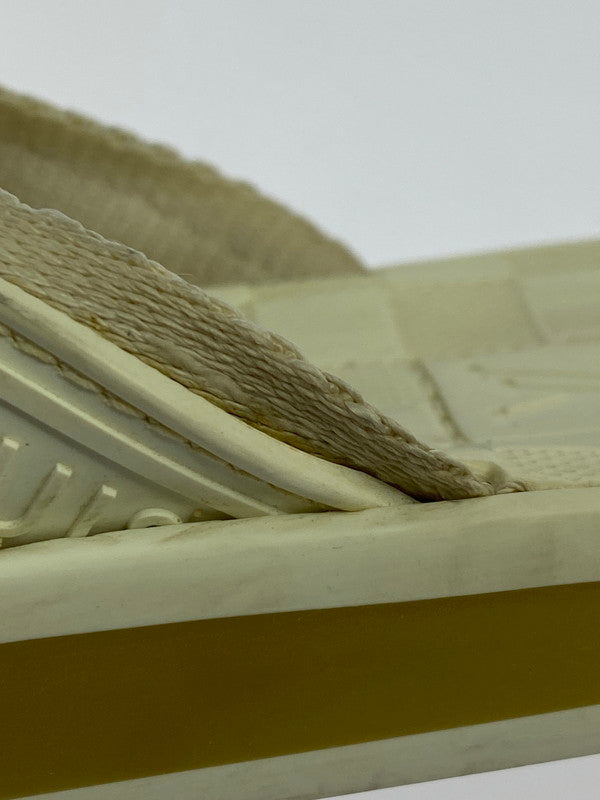 【現状渡し品】【メンズ】 LOUIS VUITTON ルイ・ヴィトン ダミエ トング ラバー ビーチサンダル FD0094 メンズ サンダル 183-250914-em-61-min サイズ：7 カラー：ホワイト系 万代Net店