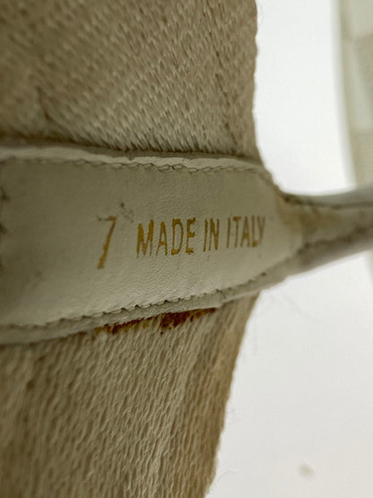 【現状渡し品】【メンズ】 LOUIS VUITTON ルイ・ヴィトン ダミエ トング ラバー ビーチサンダル FD0094 メンズ サンダル 183-250914-em-61-min サイズ：7 カラー：ホワイト系 万代Net店