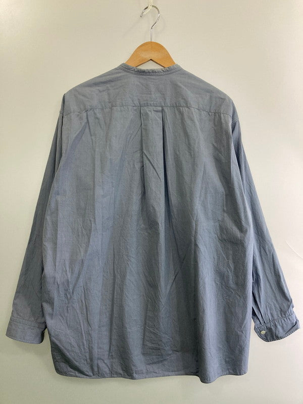 【中古品】【メンズ】 RAKINES ラキネス L/S BANDCOLLAR SHIRT ロングスリーブ バンドカラーシャツ 長袖 トップス 140-250916-kk-16-min サイズ：表記無し 下記参照 カラー：ライトブルー 万代Net店