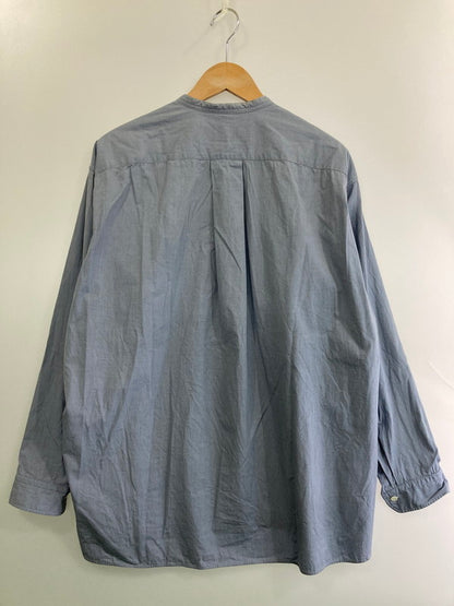 【中古品】【メンズ】 RAKINES ラキネス L/S BANDCOLLAR SHIRT ロングスリーブ バンドカラーシャツ 長袖 トップス 140-250916-kk-16-min サイズ：表記無し 下記参照 カラー：ライトブルー 万代Net店