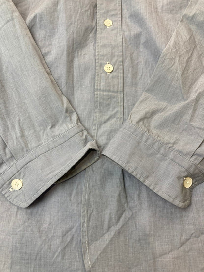 【中古品】【メンズ】 RAKINES ラキネス L/S BANDCOLLAR SHIRT ロングスリーブ バンドカラーシャツ 長袖 トップス 140-250916-kk-16-min サイズ：表記無し 下記参照 カラー：ライトブルー 万代Net店