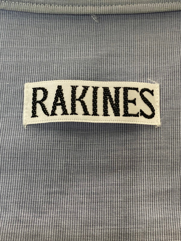 【中古品】【メンズ】 RAKINES ラキネス L/S BANDCOLLAR SHIRT ロングスリーブ バンドカラーシャツ 長袖 トップス 140-250916-kk-16-min サイズ：表記無し 下記参照 カラー：ライトブルー 万代Net店