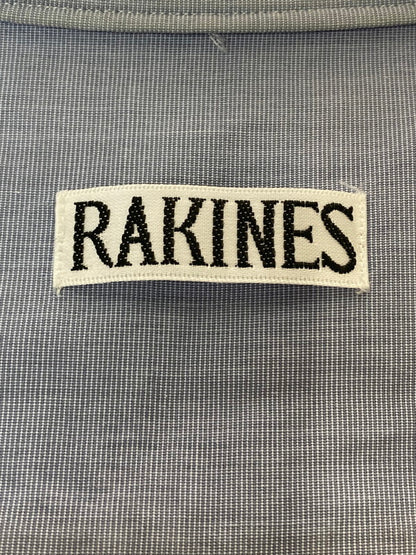 【中古品】【メンズ】 RAKINES ラキネス L/S BANDCOLLAR SHIRT ロングスリーブ バンドカラーシャツ 長袖 トップス 140-250916-kk-16-min サイズ：表記無し 下記参照 カラー：ライトブルー 万代Net店