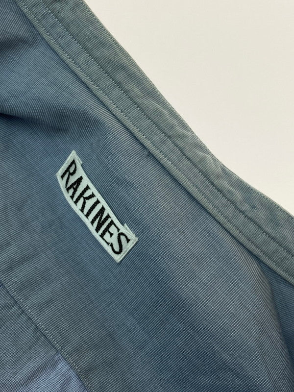 【中古品】【メンズ】 RAKINES ラキネス L/S BANDCOLLAR SHIRT ロングスリーブ バンドカラーシャツ 長袖 トップス 140-250916-kk-16-min サイズ：表記無し 下記参照 カラー：ライトブルー 万代Net店