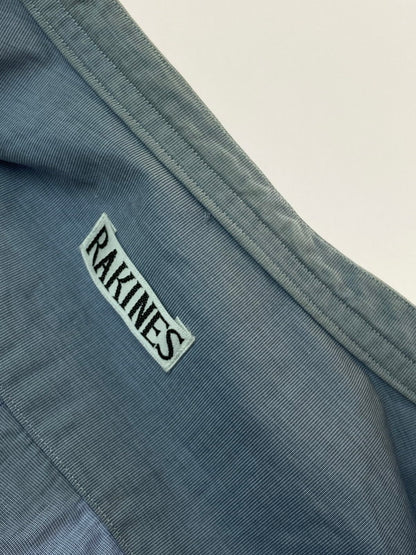 【中古品】【メンズ】 RAKINES ラキネス L/S BANDCOLLAR SHIRT ロングスリーブ バンドカラーシャツ 長袖 トップス 140-250916-kk-16-min サイズ：表記無し 下記参照 カラー：ライトブルー 万代Net店