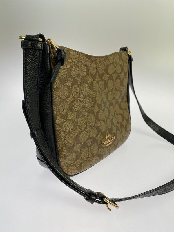 【中古品】【メンズ/レディース】 COACH コーチ C1649 シグネチャー エリー ファイル バッグ ショルダーバッグ カバン 180-250921-AS-27-min 万代Net店