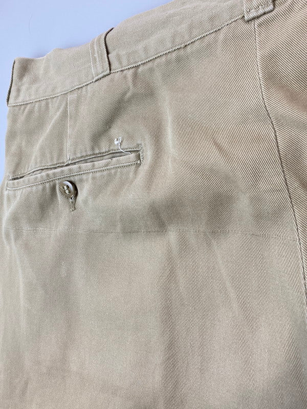 【現状渡し品】【メンズ】 U.S.ARMY ユーエスアーミー ARMY CHINO DSA-100-68-C-2060 60'S アーミー チノ トラウザーズ コットン メンズ パンツ 60年代 ヴィンテージ 157-251214-em-09-min サイズ：W38×L31 カラー：ベージュ 万代Net店