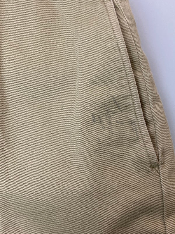 【現状渡し品】【メンズ】 U.S.ARMY ユーエスアーミー ARMY CHINO DSA-100-68-C-2060 60'S アーミー チノ トラウザーズ コットン メンズ パンツ 60年代 ヴィンテージ 157-251214-em-09-min サイズ：W38×L31 カラー：ベージュ 万代Net店