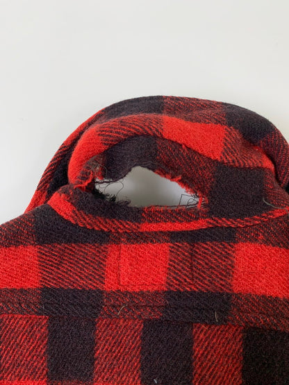 【現状渡し品】【メンズ】 HERCULES ハーキュレス 50'S HALF ZIP WOOL SHIRT ハーフジップウールシャツ 146-250904-ks-20-min カラー：レッド系 万代Net店