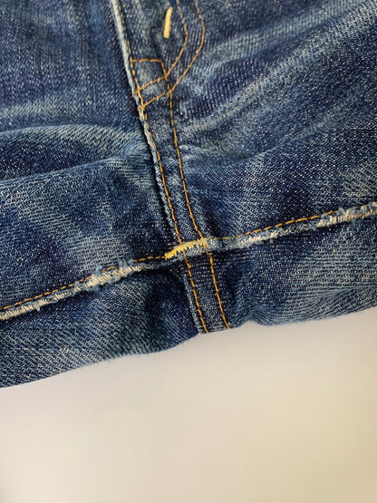 【現状渡し品】【メンズ】 Levi's リーバイス 90'S BIG E 517-0217 DENIM PANTS バレンシア工場 デニムパンツ 157-250904-ks-06-min サイズ：W29×L32 カラー：インディゴ 万代Net店