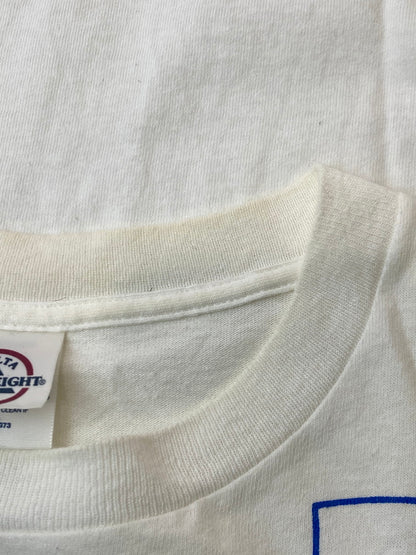 【現状渡し品】【メンズ】 DELTA デルタ CHEVROLET L S TEE Ｔシャツ トップス 146-250904-ks-53-min サイズ：S カラー：ホワイト 万代Net店