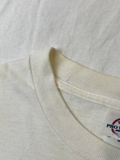 【現状渡し品】【メンズ】 DELTA デルタ CHEVROLET L S TEE Ｔシャツ トップス 146-250904-ks-53-min サイズ：S カラー：ホワイト 万代Net店