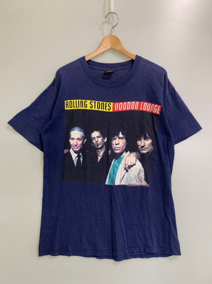 【中古品】【メンズ】 ROLLING STONES ローリングストーンズ 1994 95 VOODOO LOUNGE TOUR TEE BROCKUMタグ ショートスリーブ 146-250902-AS-55-min サイズ：L カラー：ネイビー 万代Net店
