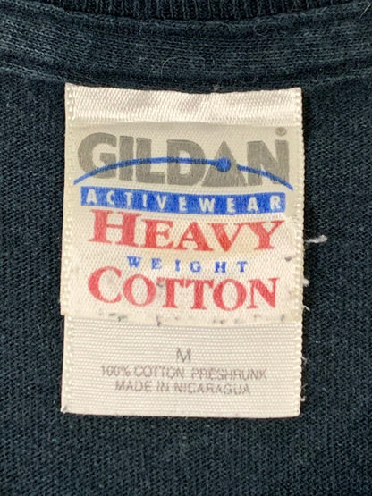 【中古品】【メンズ】 RUSH 90-00'S PRINT TEE GILDANタグ ショートスリーブ 146-250902-AS-57-min サイズ：M カラー：ブラック 万代Net店