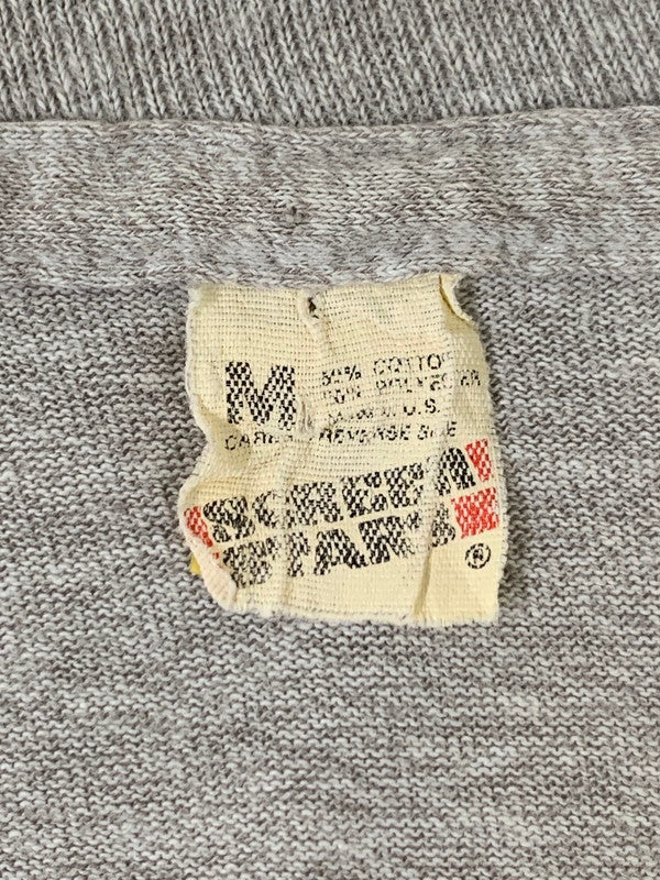 【中古品】【メンズ】 MELISSA ETHERIDGE メリッサエスリッジ 80'S 1988 PRINT TEE SCREENSTARSタグ ショートスリーブ 146-250902-AS-58-min サイズ：M カラー：グレー 万代Net店