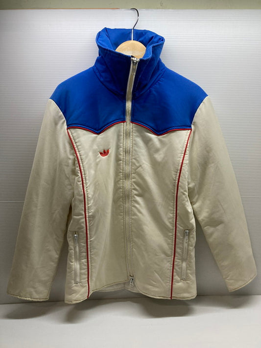 【中古品】【メンズ】 adidas アディダス PADED JACKET UST-5005T パデッドジャケット アウター 中綿ジャケット デサント期 146-250924-kk-31-min サイズ：表記無し 下記参照 カラー：アイボリー 万代Net店